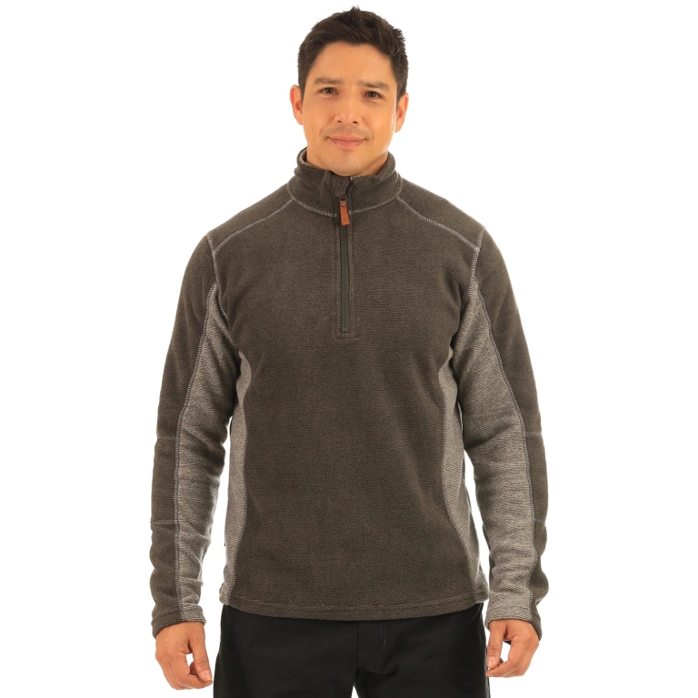 Polar Cierre Completo Oxwear Trevali Hombre Gris Carbón