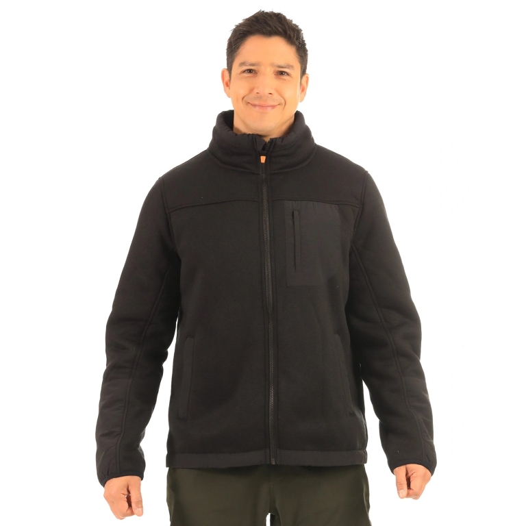 Chaqueta Polar Oxwear Altai Hombre Negro