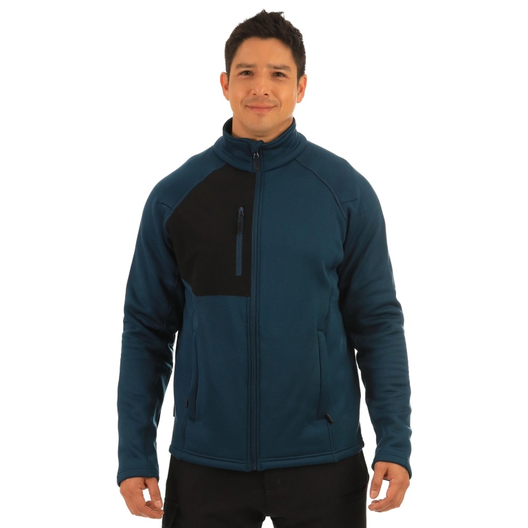 Polar Cierre Completo Oxwear Cooper Hombre Azul Petróleo