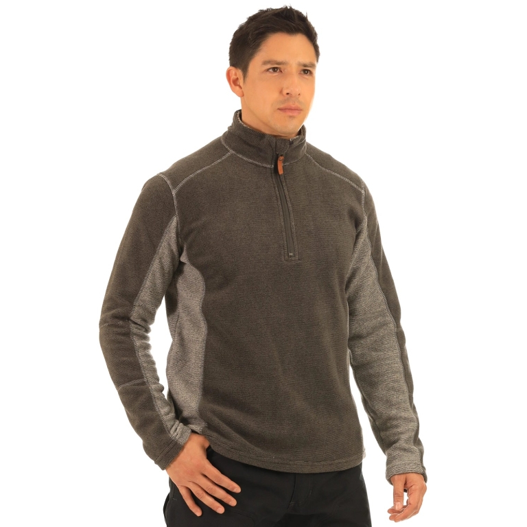 Polar Cierre Completo Oxwear Trevali Hombre Gris Carbón