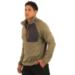 Polar Medio Cierre Oxwear Marlin Hombre Habano