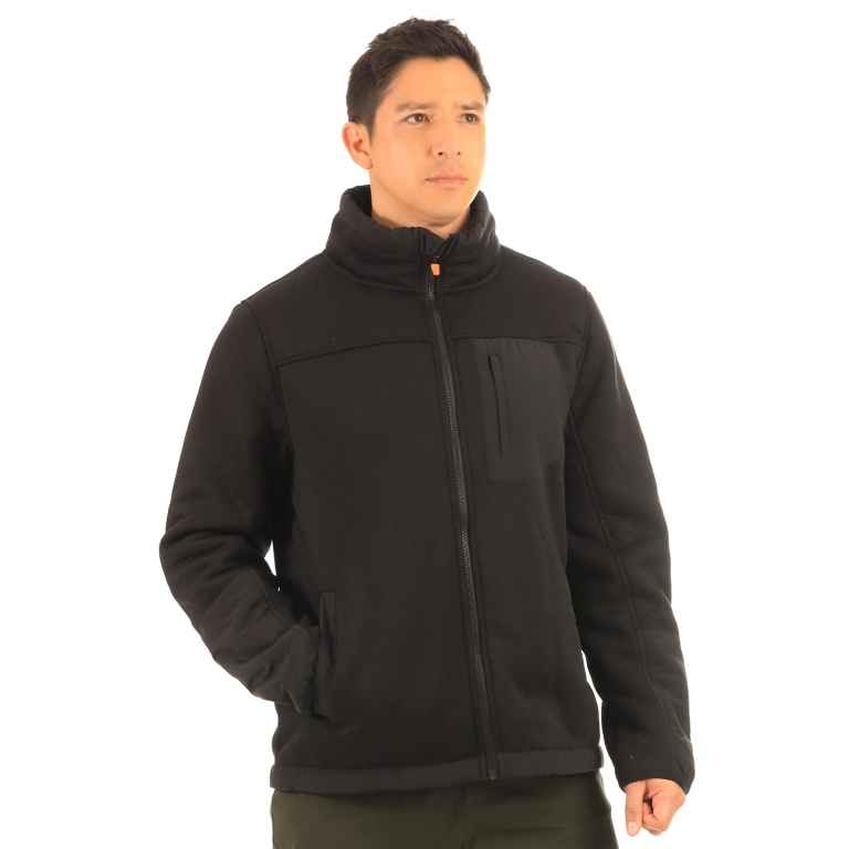 Chaqueta Polar Oxwear Altai Hombre Negro