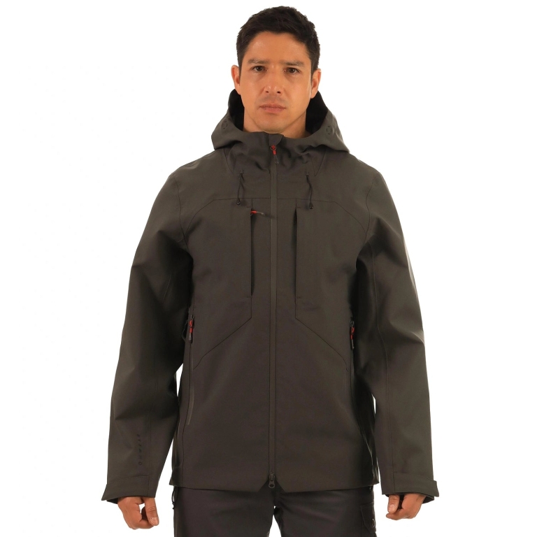 Chaqueta Impermeable Oxwear Kayenta Hombre Negro