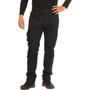 Pantalón Cargo Merian Hombre Negro Nueva Versión