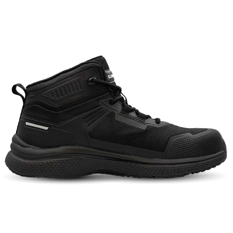 Botín de Seguridad Climber Hokaido Negro — Negro