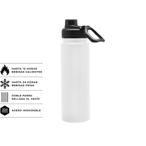Botella térmica King 720 ml Blanco