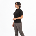 Polera UV Cooling Oxwear Kumera Mujer Manga Corta Negro