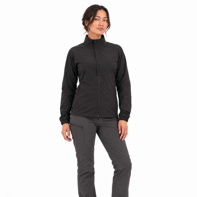 Chaqueta Antiácida Oxwear Lena Mujer Negro