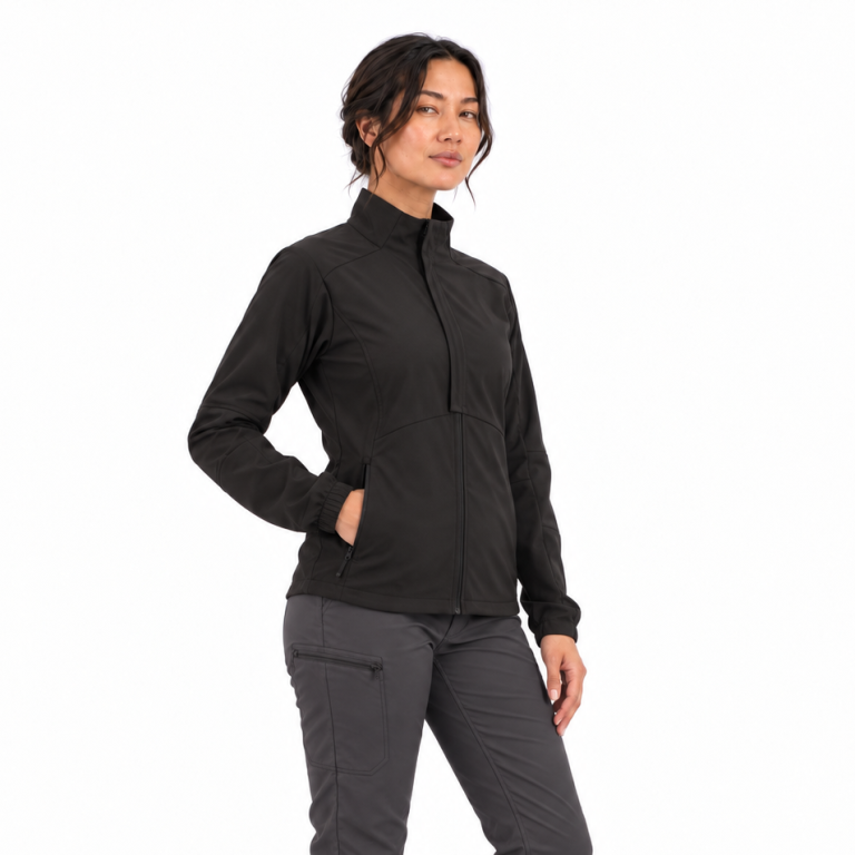 Chaqueta Antiácida Oxwear Lena Mujer Negro