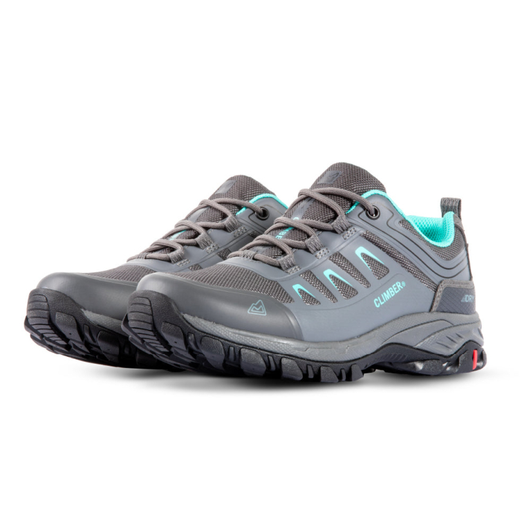 Zapatilla Outdoor Outdoor Impermeable Climber Davos Gris para Mujer