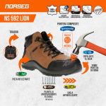 Calzado de Seguridad Norseg NS 592 Lion