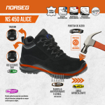 Calzado de Seguridad Norseg NG 450 Alice para Mujer