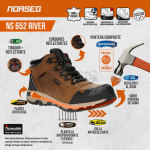 Calzado de Seguridad Ns 652 River Norseg