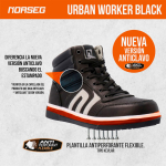 Calzado de Seguridad Norseg Urban Worker Black