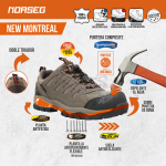 Calzado de Seguridad New Montreal Norseg
