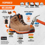 Calzado de Seguridad Norseg Melbourne