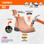 Calzado de Seguridad Nice Norseg para Mujer