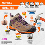 Botín de Seguridad Norseg New Katrina para Mujer - Imagen 9