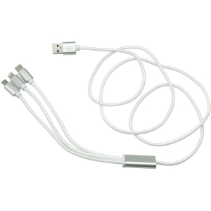 Cable con adaptadores Madison Blanco