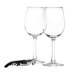 Set de vino Brindis Transparente