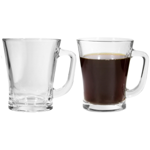 Set de tazas Santa Marta 225 ml Transparente