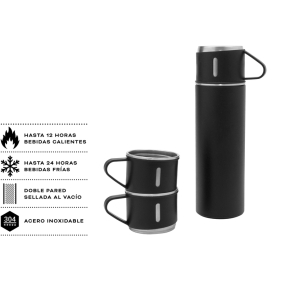 Termo Triter 500 ml Negro
