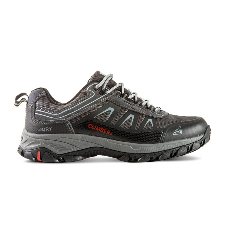 Zapatilla Outdoor Outdoor Impermeable Climber Davos Gris