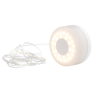 Guirnalda de luces LED radiant Blanco