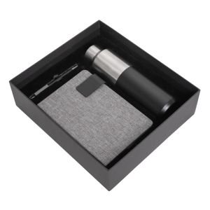 Set ejecutivo charm box tinta negra Negro