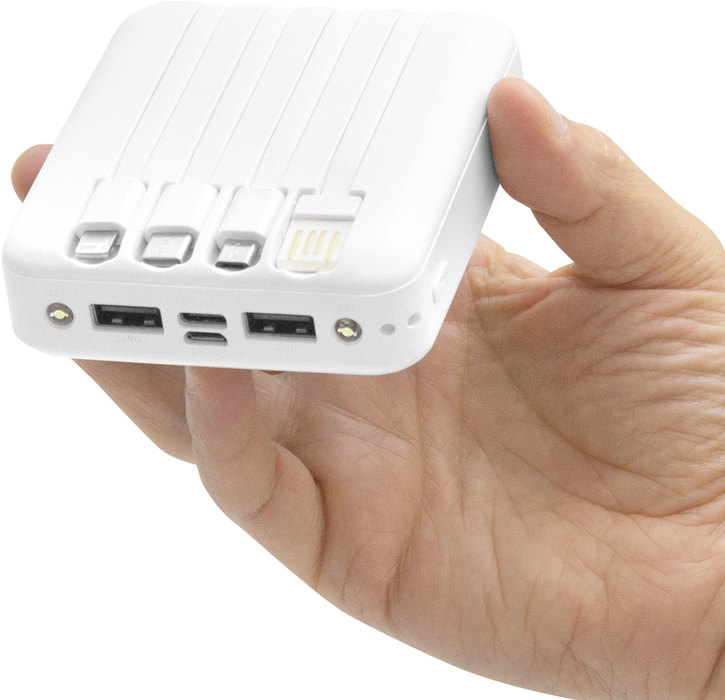 Power bank multipuerto connecticut Blanco