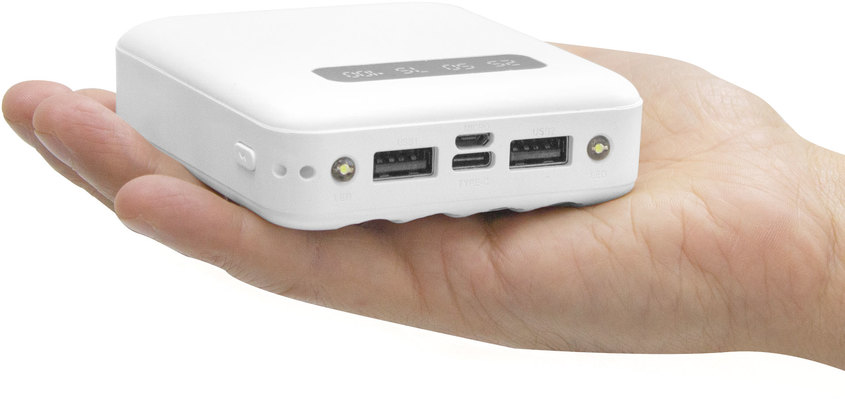 Power bank multipuerto connecticut Blanco