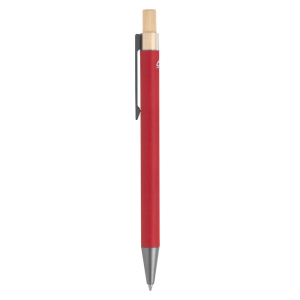 Bolígrafo Vumy tinta negra Rojo
