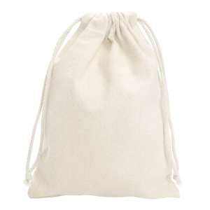 Bolsa de algodón Cord Natural