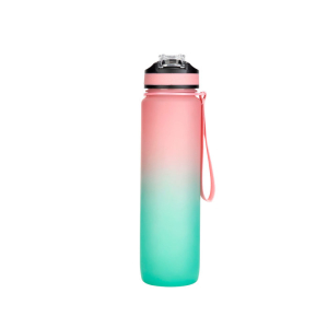 Botella deportiva motivacional graf 1000 ml ROSA_VERDE