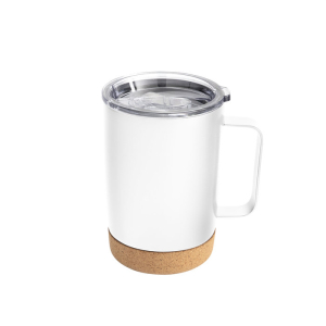 Mug térmico Kork 350 ml Blanco