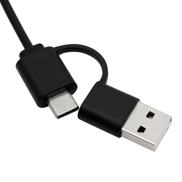 Adaptador hub multipuerto hamel Gris