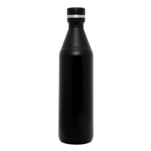 Botella térmica glaciar Negro