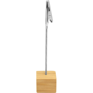 Memo clip de escritorio bambstick Madera