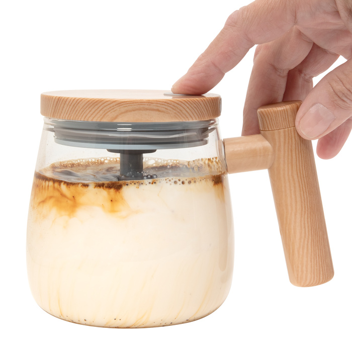 Taza mezcladora tromba 400 ml Transparente
