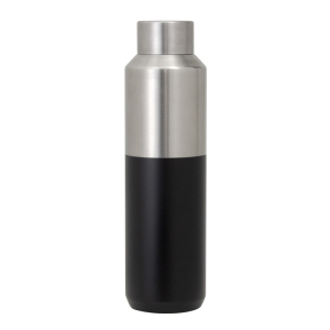 Botella térmica Dash 600 ml negro + plata