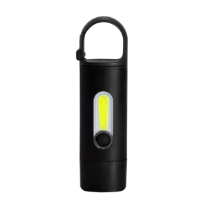 Linterna portátil recargable Canopus Negro