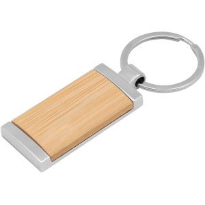 Llavero de bambú tag Madera