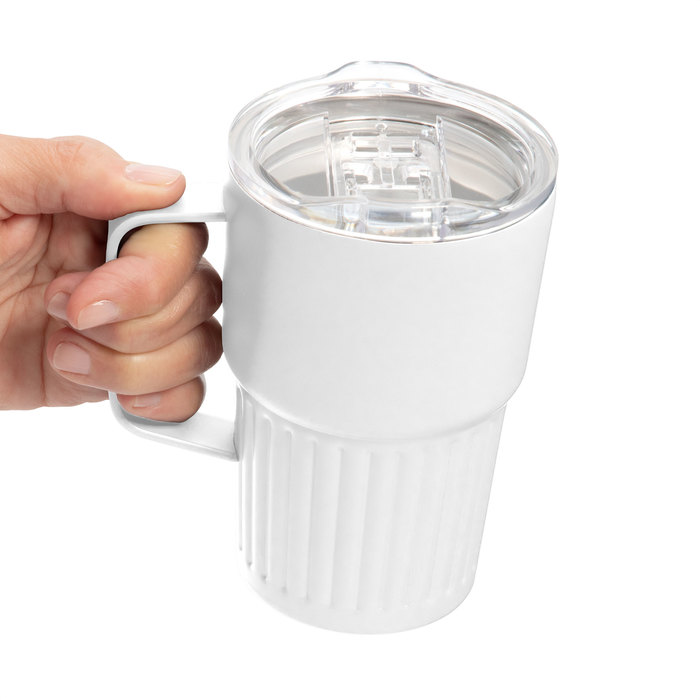 Mug térmico Yama 450 ml Blanco