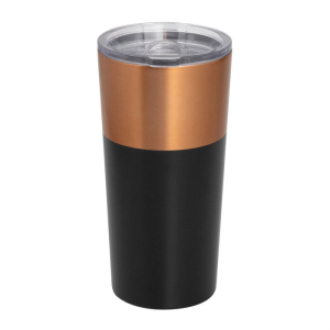 Mug térmico Siri 600 ml Negro + Cobre
