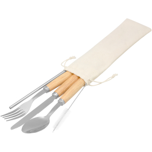 Set de cubiertos mealtime Madera
