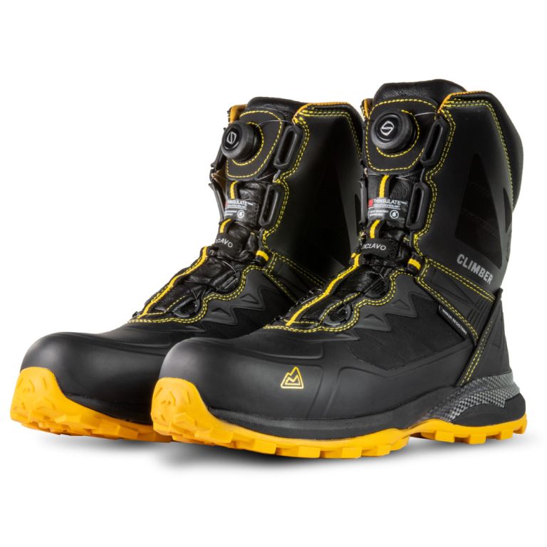 Bota de Seguridad Climber Anton — Negro