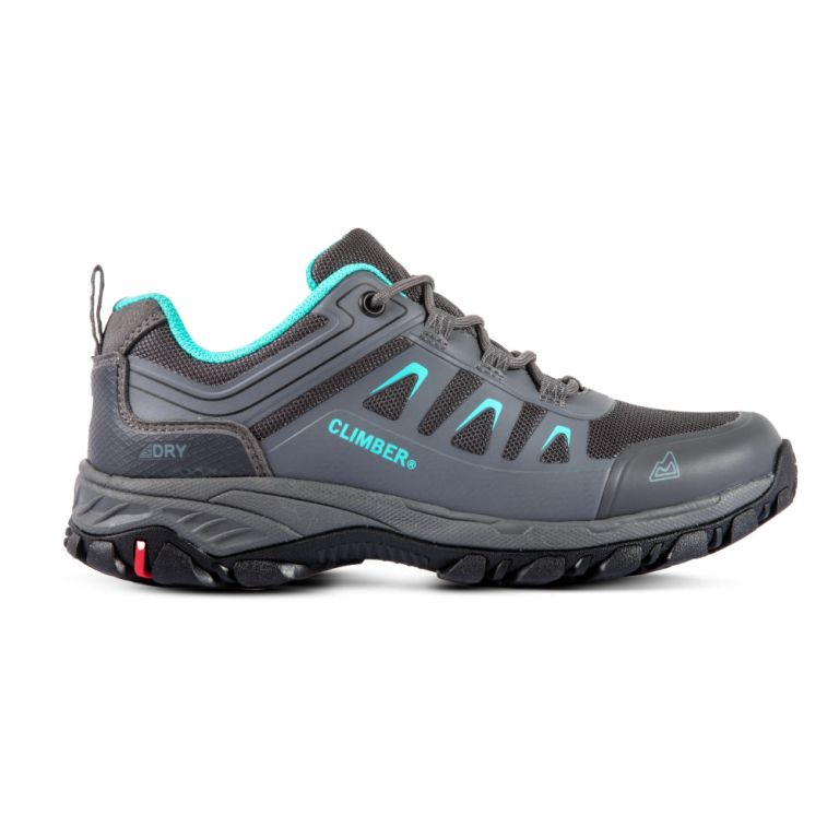 Zapatilla Outdoor Outdoor Impermeable Climber Davos Gris para Mujer