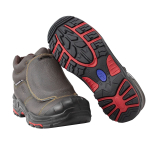 Botín de Seguridad Defender Metatarsal Titan DF580 Café