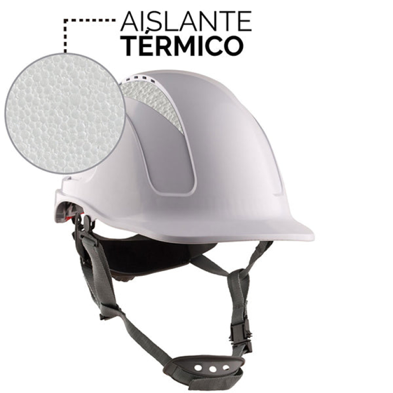 Casco de Seguridad Steelpro Montaña Ventilado Blanco