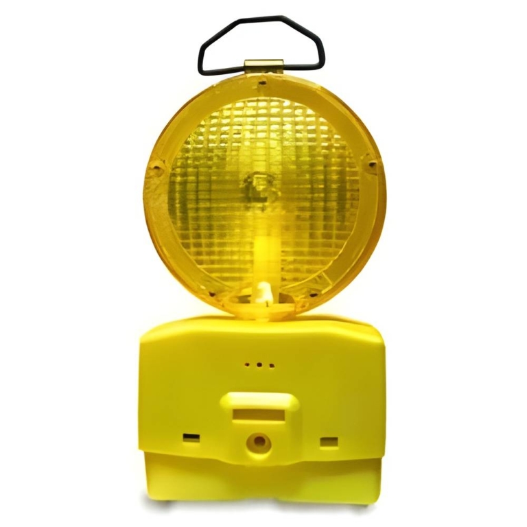 Lampara Señalizacion Trafico Amarillo C/Bateria